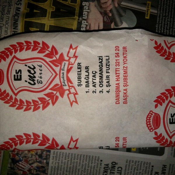 İnci Börek Ömerağa Mah. Gazi Yakup Satar Cad. No75/A