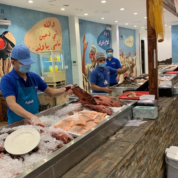 Foto scattata a Anbariyah Seafood da Rakan il 8/19/2022