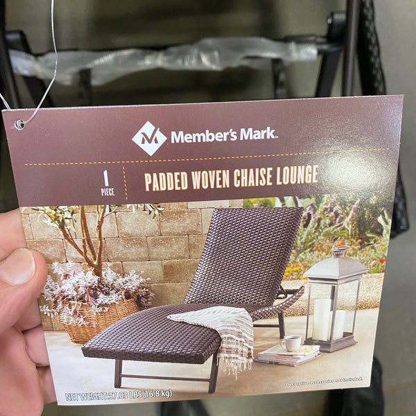 Photos At Sam S Club 22 Tips From 1254 Visitors - Members Mark Padded Woven Chaise Lounge Photos At Sam S Club 22 Tips From 1254 Visitors - Members Mark Padded Woven Chaise Lounge