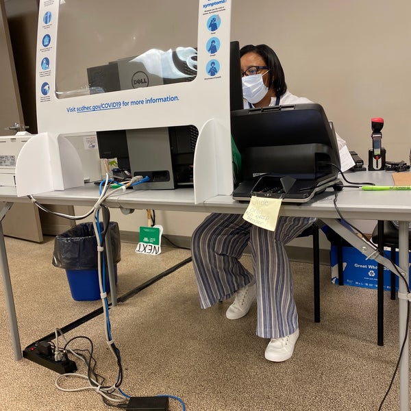 SC DMV Edificios en Greenville