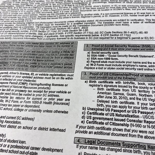 SC DMV Edificios en Greenville