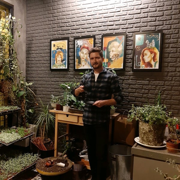 Photo taken at Amelie&#39;s Garden Succulent &amp; Coffee by Semih K. on 5/7/2022