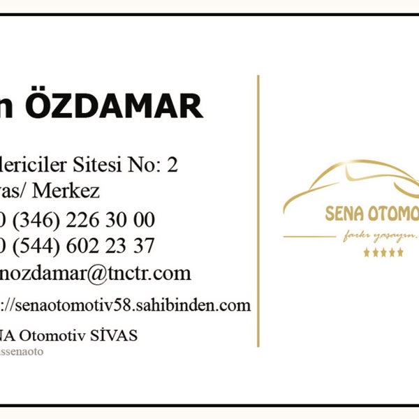 photos at sena otomotiv sivas sivas