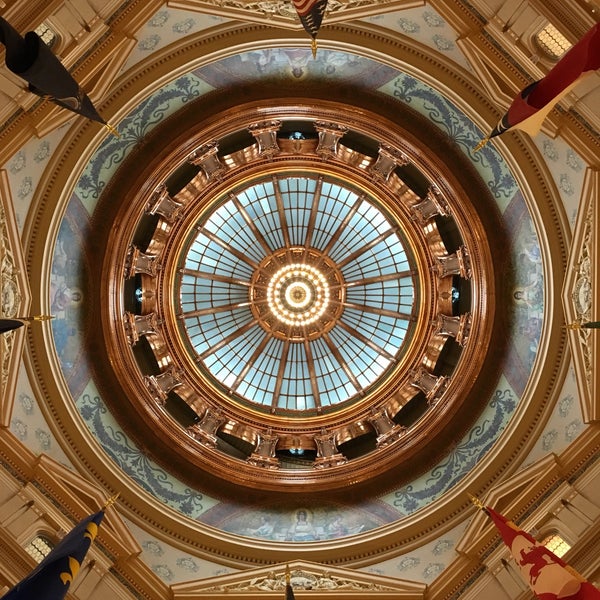 Photo taken at Kansas State Capitol by Nate D. on 2/24/2018