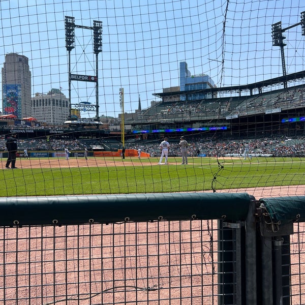 Photo taken at Comerica Park by Sara S. on 5/17/2023