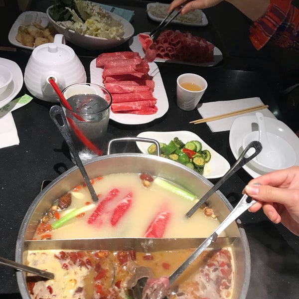 Photo taken at Happy Lamb Hot Pot, Bellevue by Quintin D. on 5/9/2018
