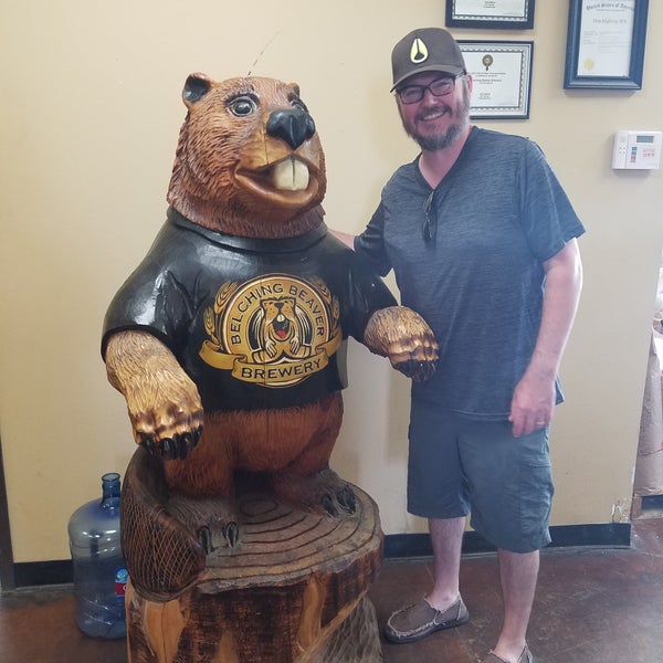 Photo taken at Belching Beaver Brewery by Kimberly P. on 7/26/2016