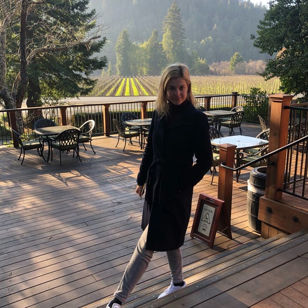 Photo taken at Korbel Winery by Waso D. on 1/4/2019
