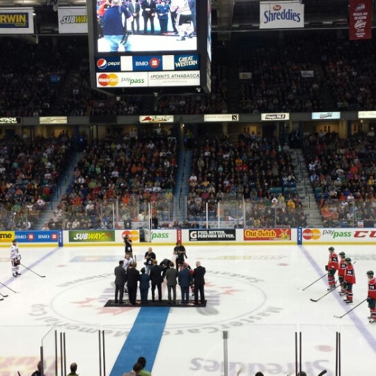 5/26/2013 tarihinde Brendan K.ziyaretçi tarafından SaskTel Centre'de çekilen fotoğraf