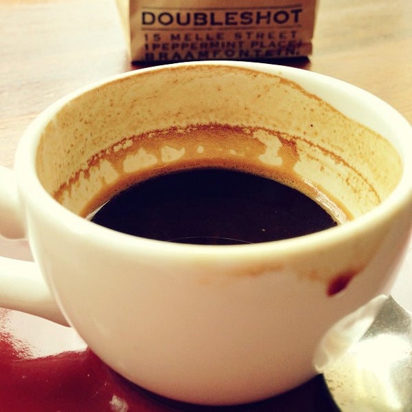 Photo taken at Double Shot Tea &amp; Coffee by Jonno C. on 1/18/2013