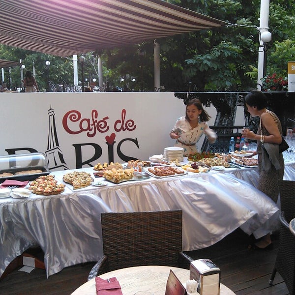 Photo taken at Cafe de Paris by Romain Q. on 5/31/2013