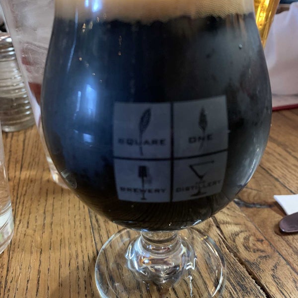 Photo taken at Square One Brewery &amp; Distillery by Joel R. on 4/2/2022