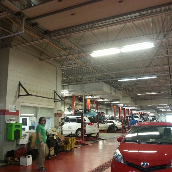 Photo taken at Jack Taylor&#39;s Alexandria Toyota by Coskun U. on 5/15/2013