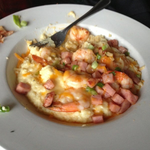 Get the shrimp and grits!  It is great!