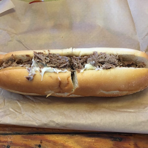 Photo taken at Woody&#39;s Famous CheeseSteaks by Samir G. on 10/19/2015