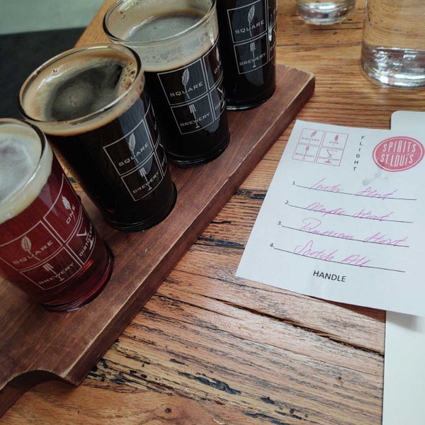 Photo taken at Square One Brewery &amp; Distillery by Jim Z. on 3/28/2022