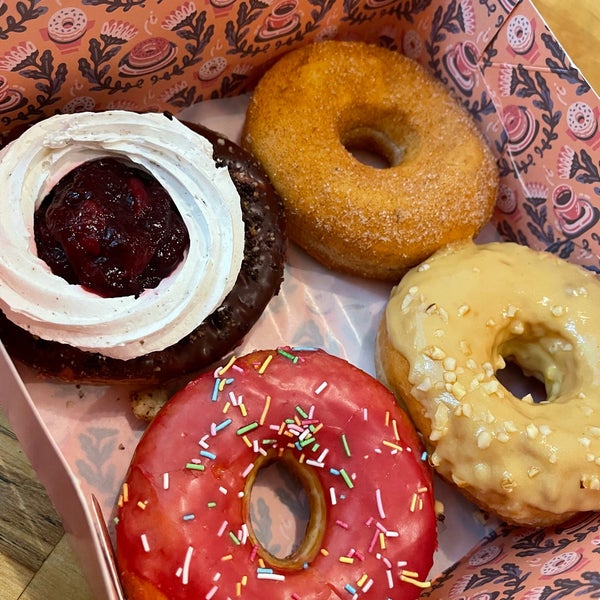 Photo taken at brammibal&#39;s donuts by Megan Allison on 9/4/2021