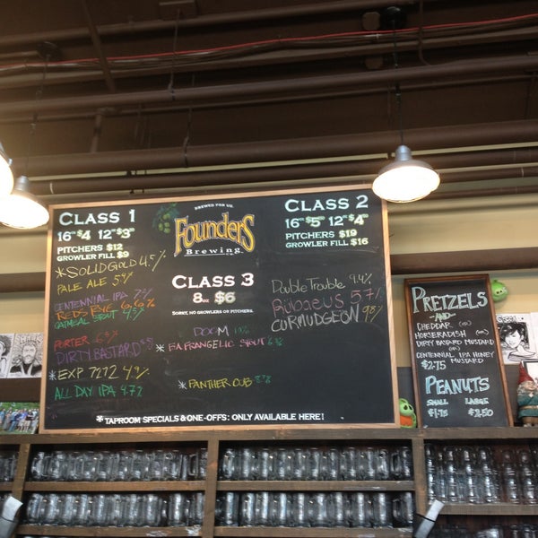 Photo taken at Founders Brewing Co. by Steve R. on 5/1/2013