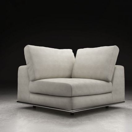 Away with the boring sofas! Check out our Modloft Perry Modular Corner Sofa Chair and customize according to your space!