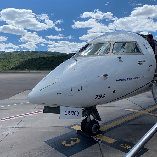 Photo taken at Aspen/Pitkin County Airport (ASE) by Shelley R. on 8/9/2022