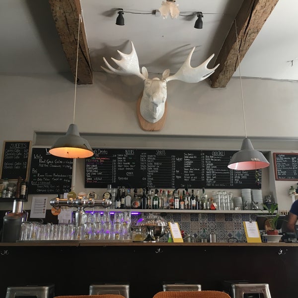 Photo taken at Konrad Café &amp; Bar by Zeynep Ç. on 5/29/2017