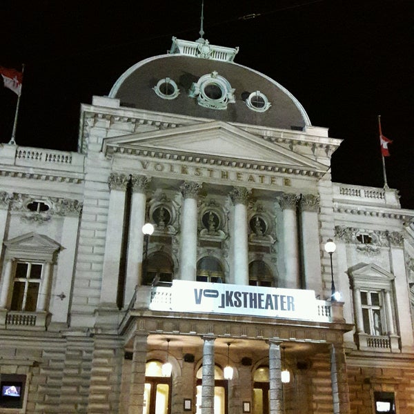 Photo taken at Volkstheater by Toño G. on 1/3/2017