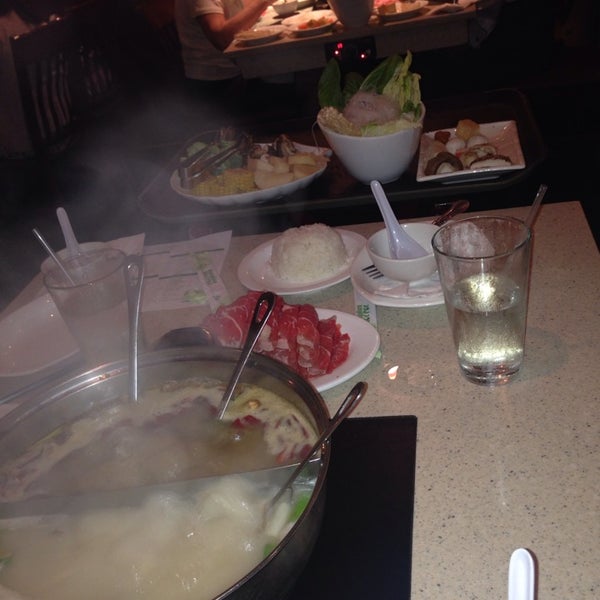 Photo taken at Happy Lamb Hot Pot, Houston Westheimer 快乐小羊 by Sevtap O. on 2/21/2014