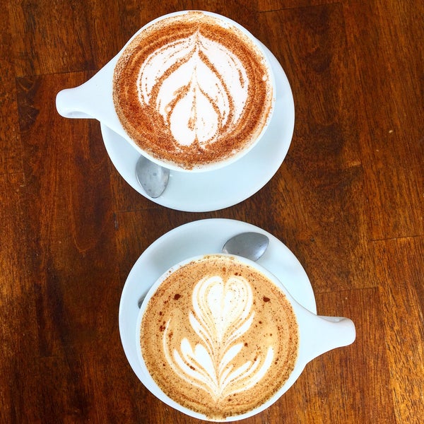 Yummy lattes - local dairy and housemade chai!