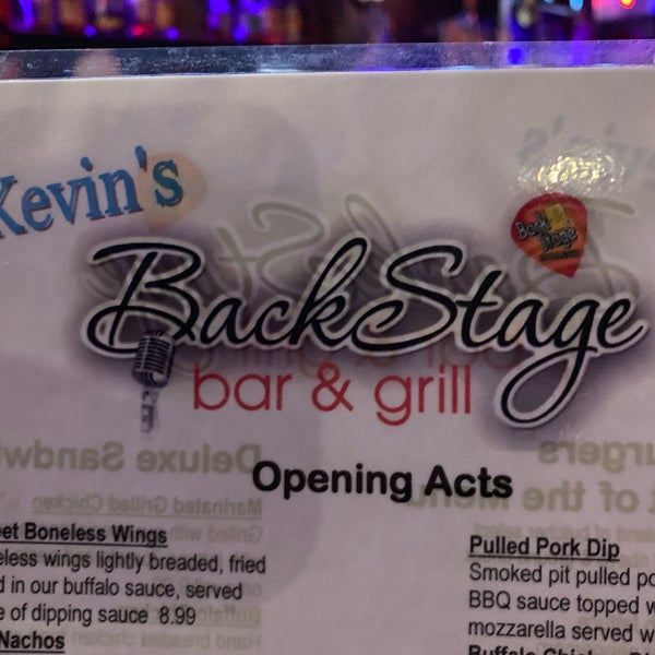 Back Stage Bar & Grill Downtown Evansville 524 Main St