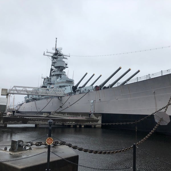 Photo taken at USS Wisconsin (BB-64) by Benton Y. on 10/25/2020