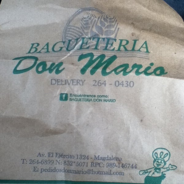 รูปภาพถ่ายที่ Baguetería Don Mario โดย Manvel R. เมื่อ 8/12/2013