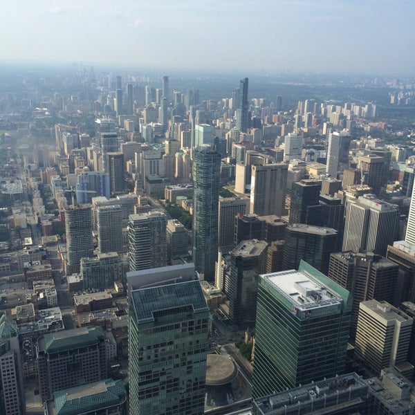 Photo taken at CN Tower by Victoria S. on 7/13/2015