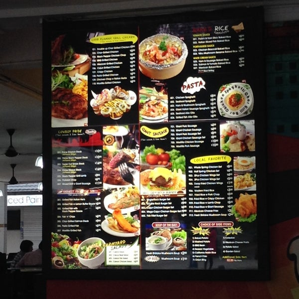 Char grill bar menu online