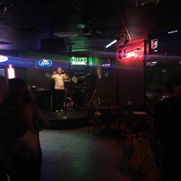 Photo taken at O&#39;Shucks Pub &amp; Karaoke Bar by Bülent K. on 5/18/2016