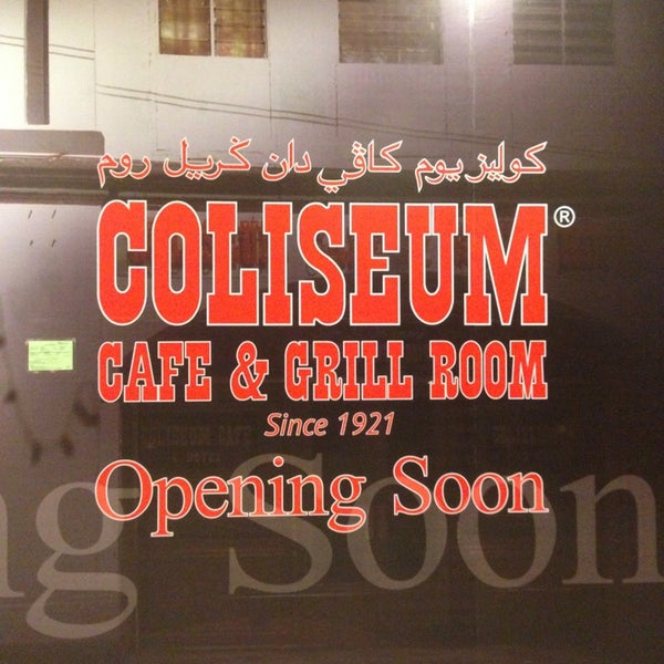 Coliseum Cafe Grill Room Kuala Lumpur Kuala Lumpur