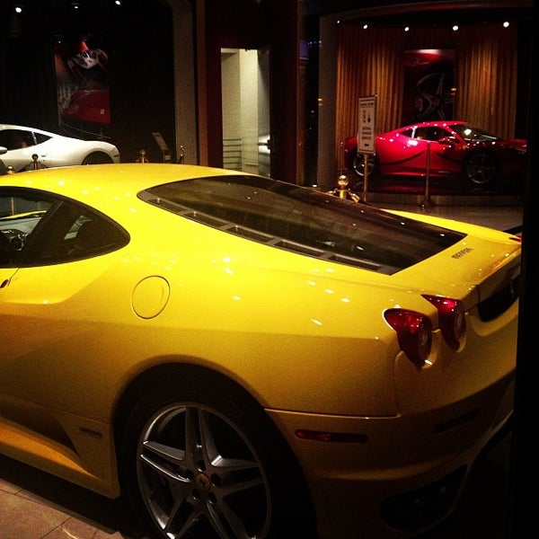 Photo taken at Ferrari Maserati Showroom and Dealership by Anna Y. on 4/2/2013