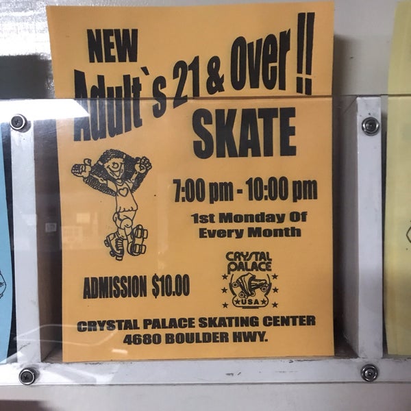 Skating rink on boulder highway