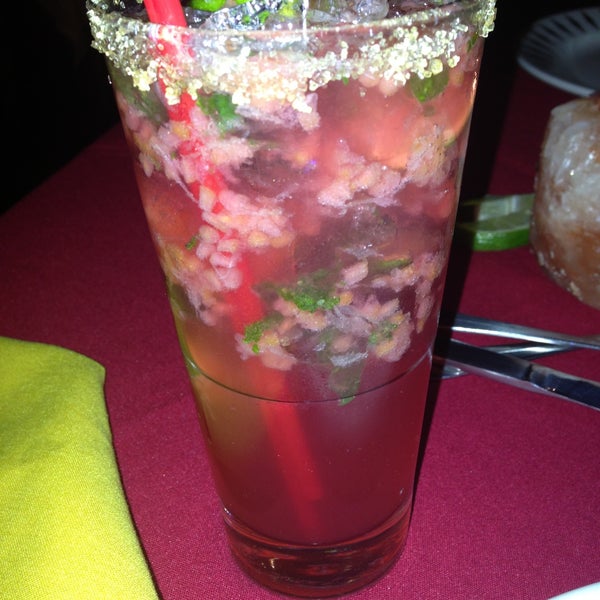 Raspberry mojito. Seriously. Get one. Ridiculous.