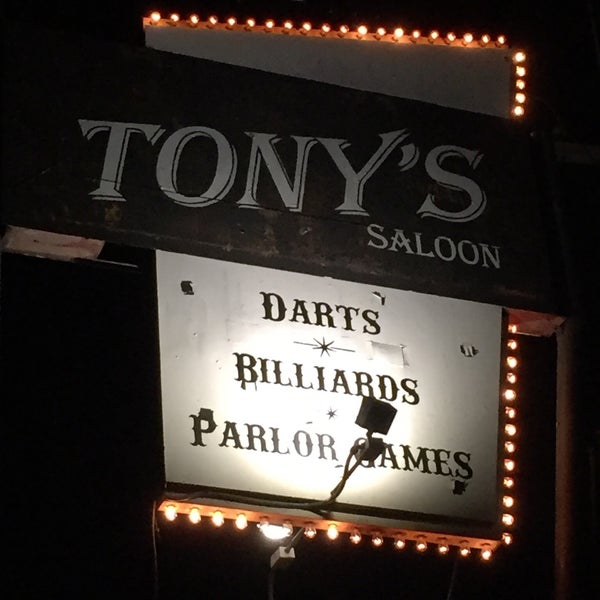 Photo taken at Tony&#39;s Saloon by Richie W. on 11/19/2019