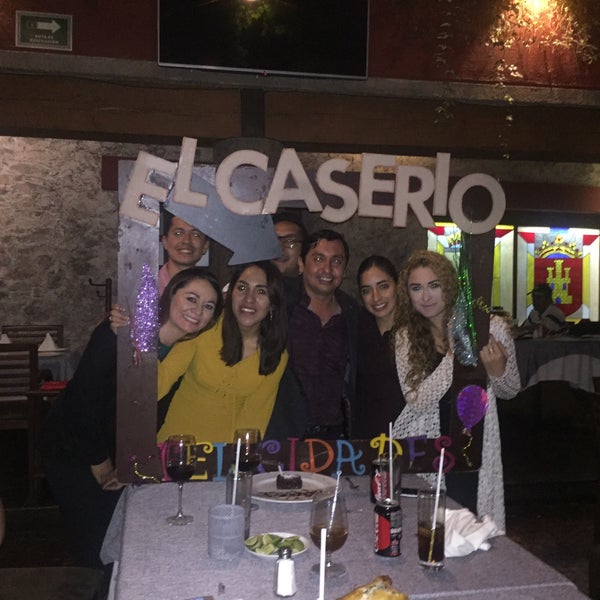 Photo taken at El Caserío Restaurante Bar by Dalia G. on 10/20/2016