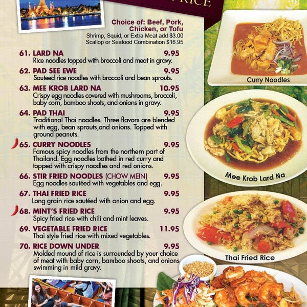 Mint Thai Cafe 13 tips from 263 visitors