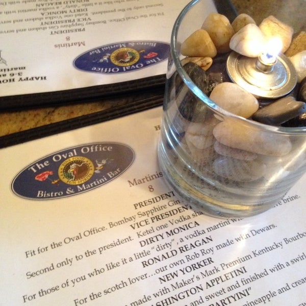 The Oval Office Bistro and Martini Bar 5 Tipps von 157 Besucher