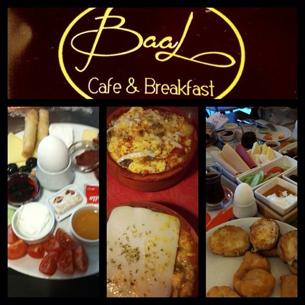 Foto tomada en Baal Cafe &amp; Breakfast  por Erbil K. el 1/25/2013