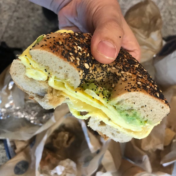 Photo taken at H&amp;H Bagels by Linton W. on 3/16/2019
