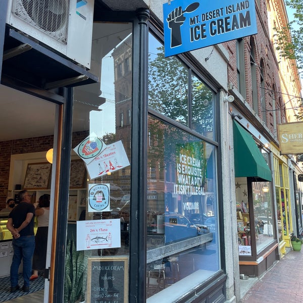 Mt. Desert Island Ice Cream Downtown Portland Portland, ME