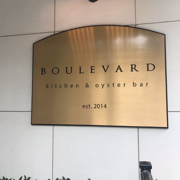 Photo taken at Boulevard Kitchen &amp; Oyster Bar by Linton W. on 8/10/2019