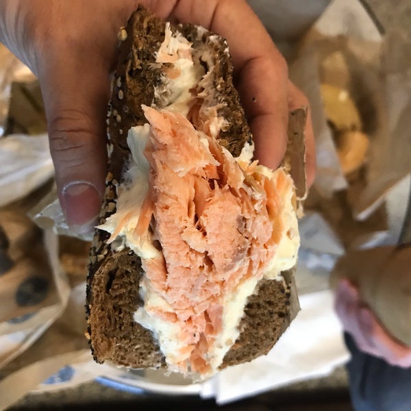Photo taken at H&amp;H Bagels by Linton W. on 3/16/2019