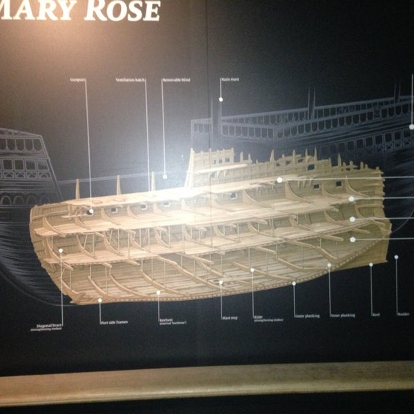 รูปภาพถ่ายที่ The Mary Rose Museum โดย Aivis S. เมื่อ 9/23/2013