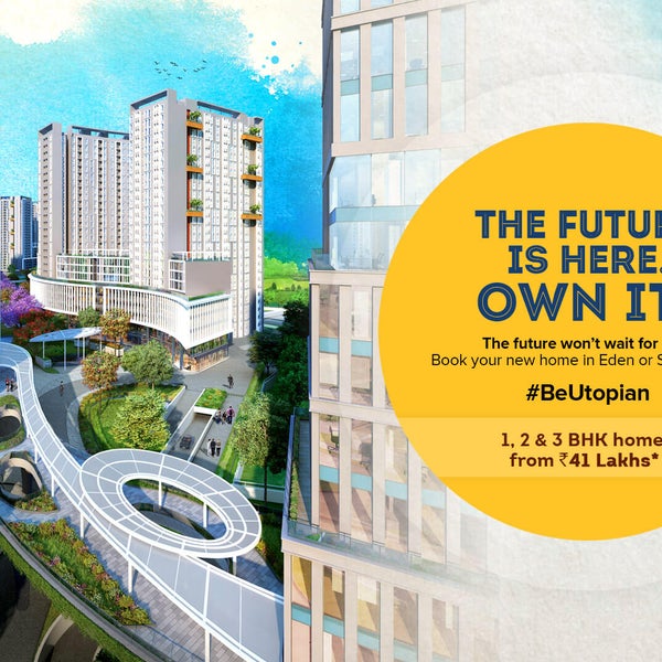 Brigade Eden and Serene by Utopia is spread over 47 acres of land with Studio,1,2 & 3 BHK apartments. https://flattr.com/@edenserene