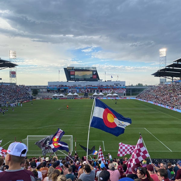 Photo taken at Dick&#39;s Sporting Goods Park by Tim H. on 7/17/2022